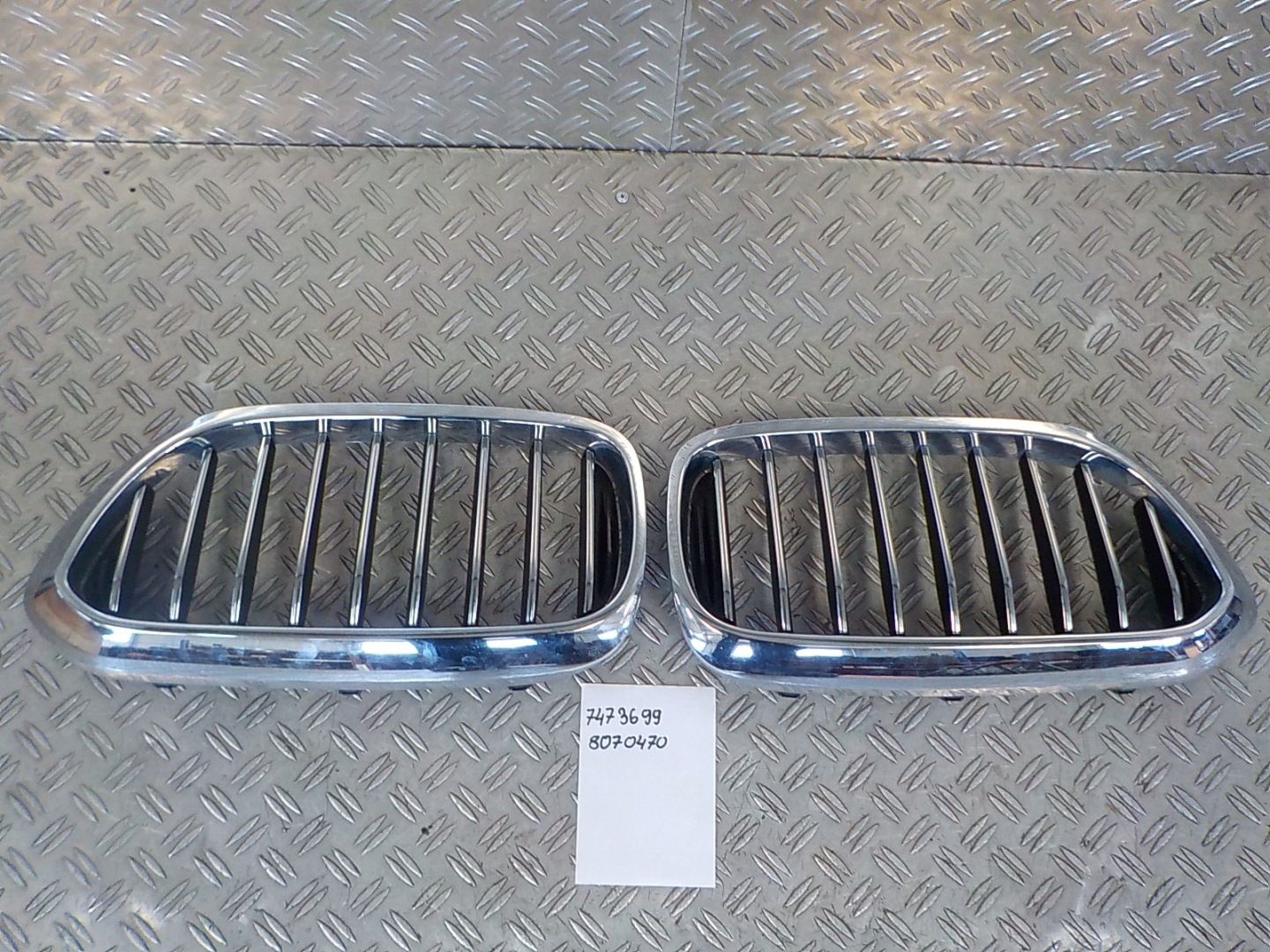 BMW 5 G31 Kühlergrill FRONTGRILL Kühlergitter 7473699 - Thumbnail 1