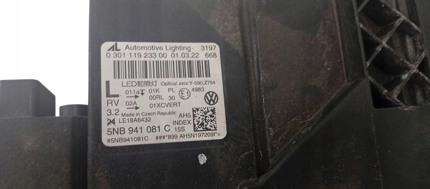 Frontscheinwerfer VW Tiguan 5NB941081C Facelift LED Links Scheinwerfer Headlight - Thumbnail 9