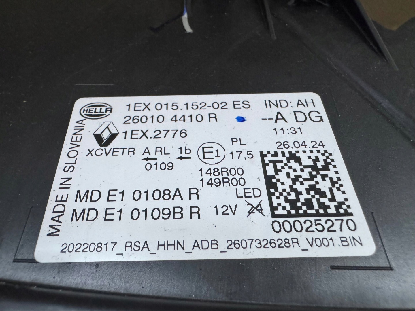 Frontscheinwerfer Renault Austral RHN 260104410R Matrix LED Rechts Headlight - Thumbnail 2