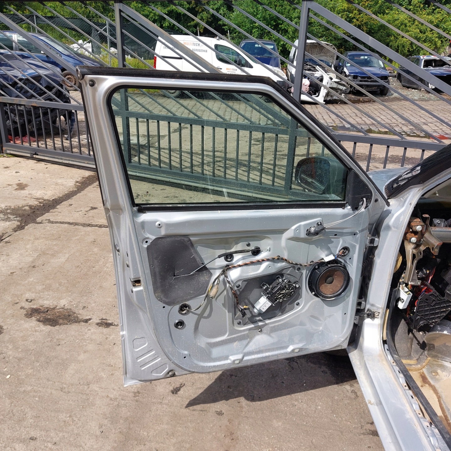 Skoda Fabia 6Y Tür Vorne Links Kombi Door Porta Porte - Thumbnail 9