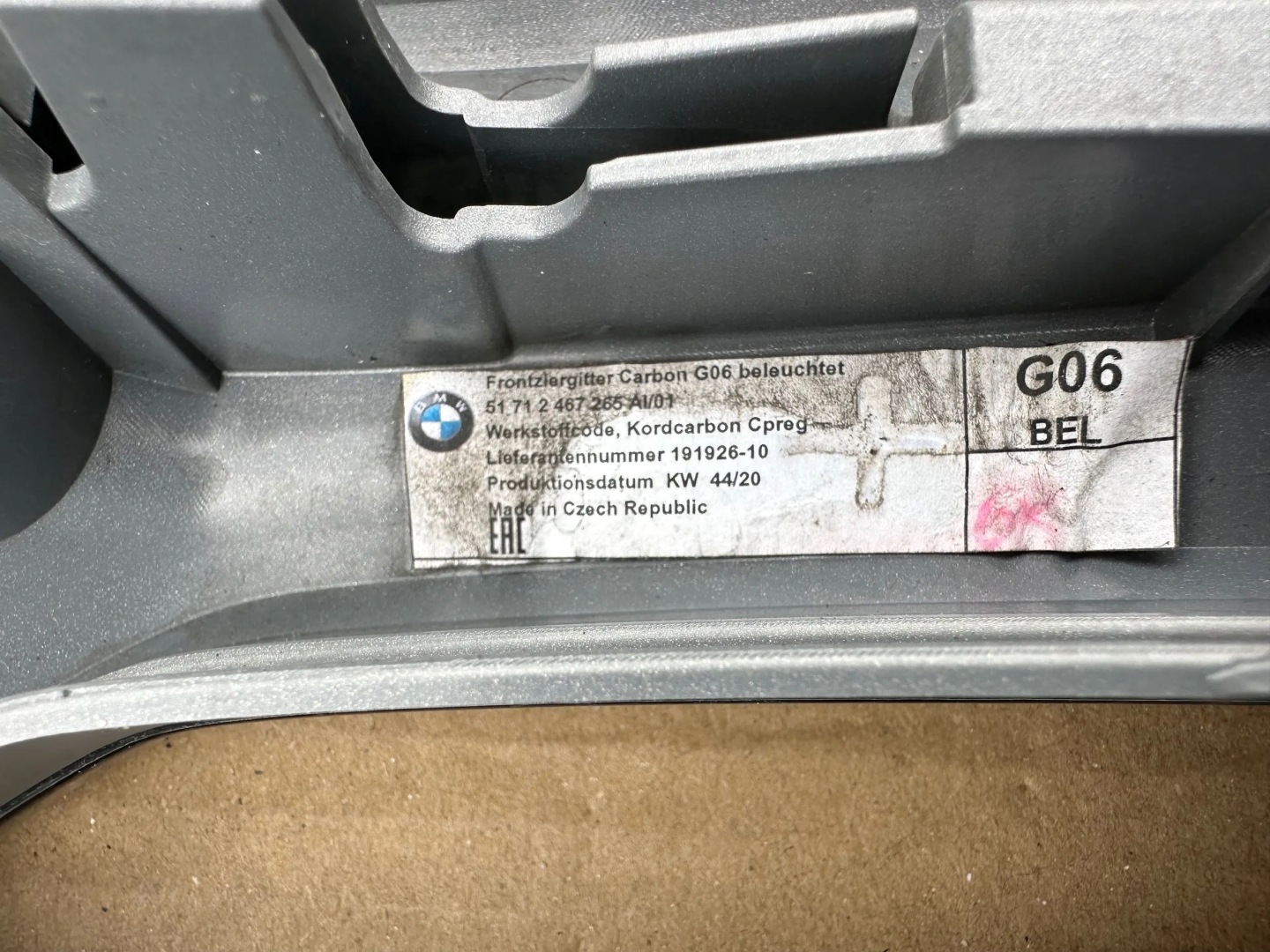 BMW X6 G06 Kühlergrill FRONTGRILL Kühlergitter 5171246 - Thumbnail 7