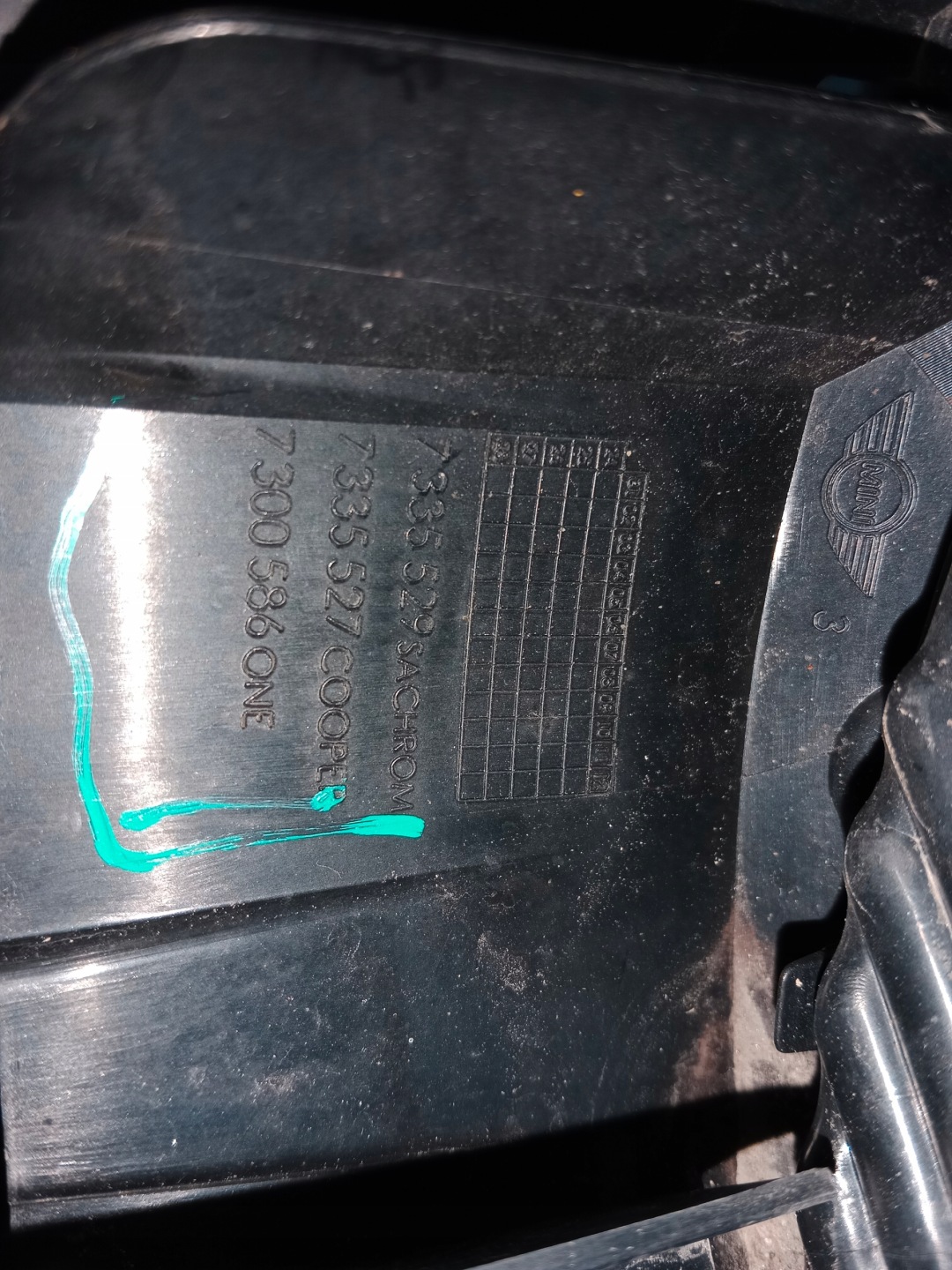 Mini MINI F57 Kühlergrill FRONTGRILL Kühlergitter 7300586 - Thumbnail 4