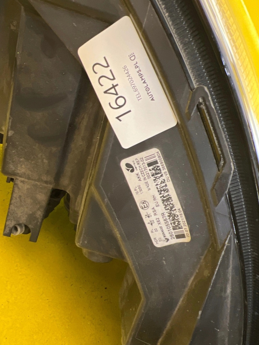 Frontscheinwerfer Renault Master II 260105567R LED Rechts Scheinwerfer Headlight - Thumbnail 2
