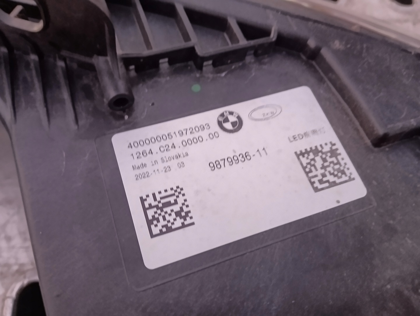 Frontscheinwerfer BMW i7 G70 9879936 LED Rechts Scheinwerfer Headlight - Thumbnail 7