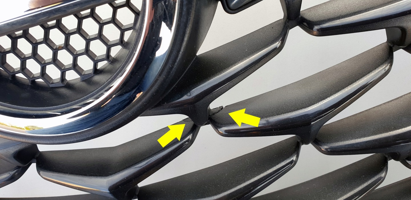 Opel Mokka Kühlergrill FRONTGRILL Kühlergitter - Thumbnail 6