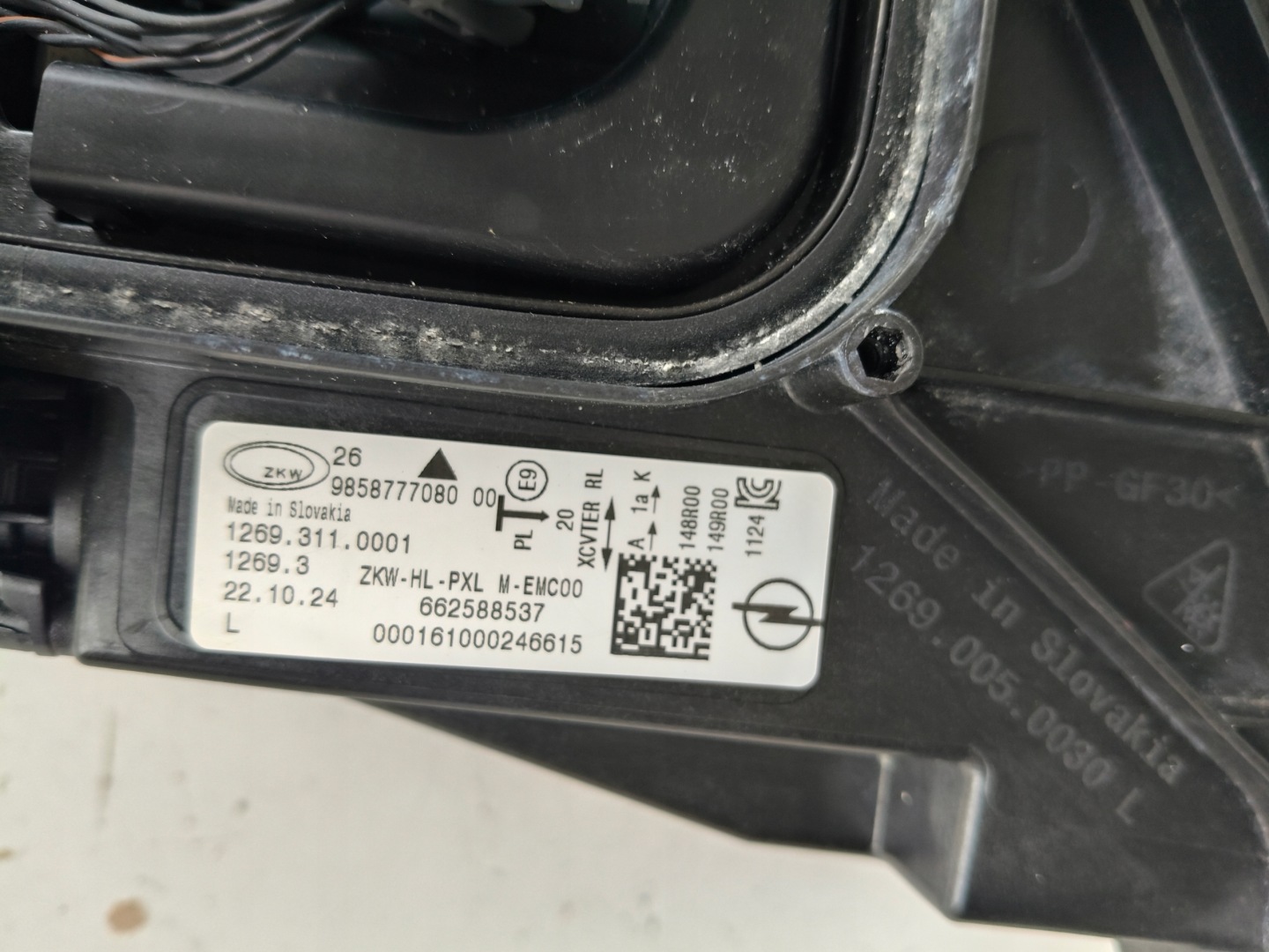 Frontscheinwerfer Opel Astra 98587770 LED Links Scheinwerfer Headlight - Thumbnail 12