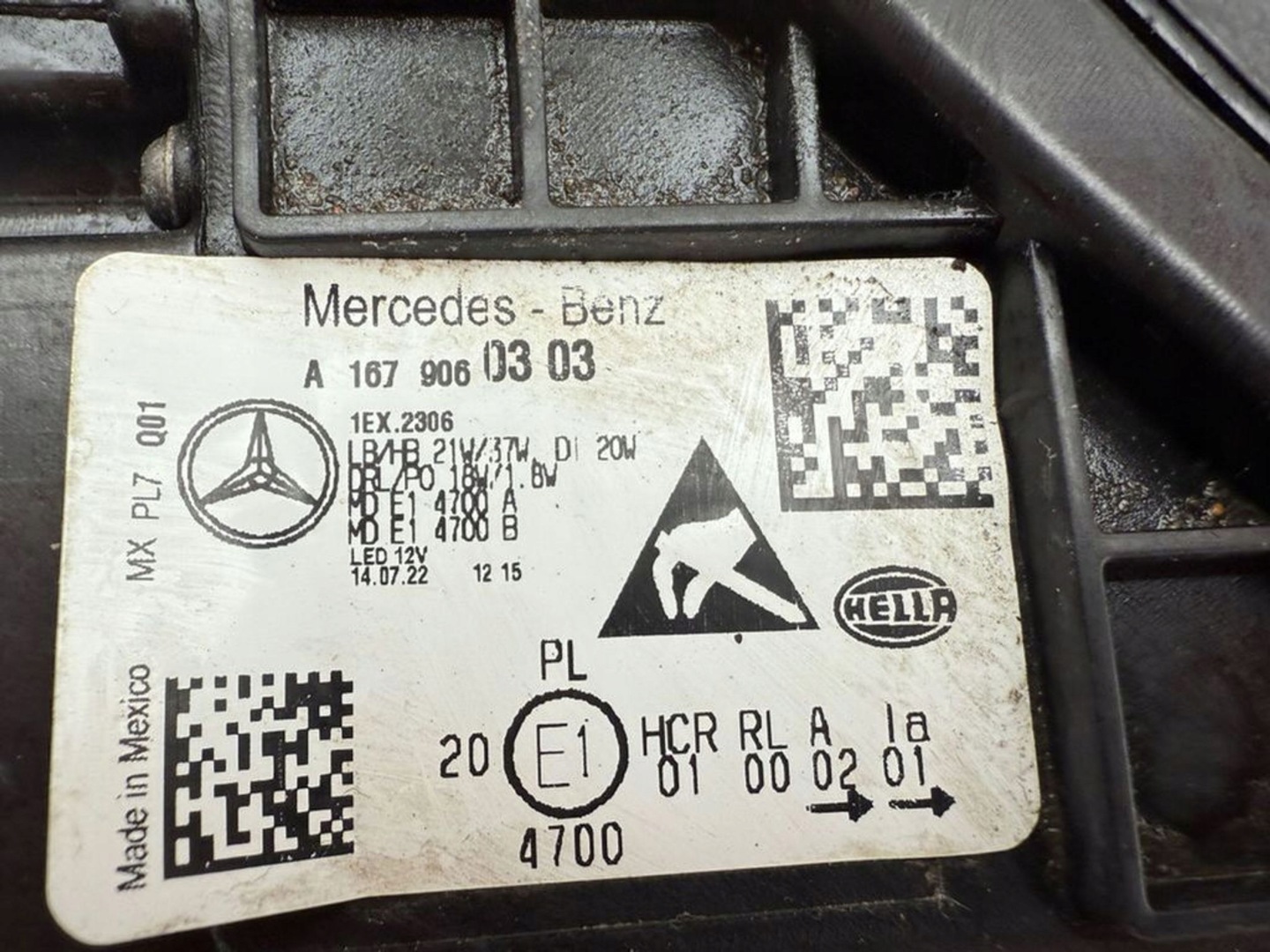 Frontscheinwerfer Mercedes-Benz GLE W167 A1679060303 LED Links Headlight - Thumbnail 11