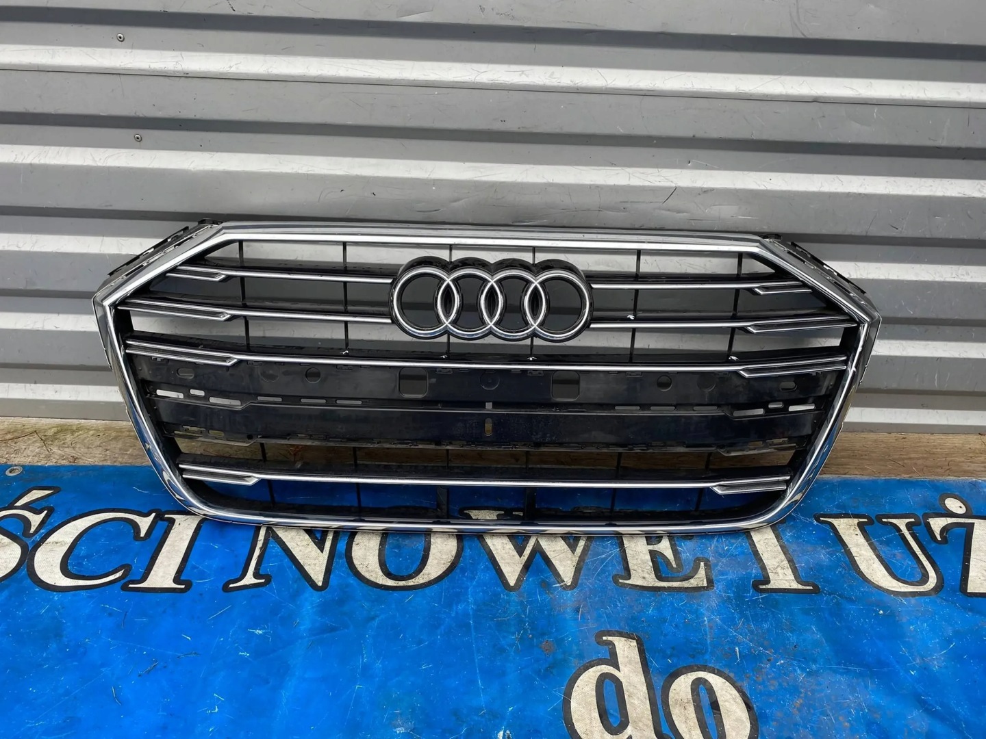 Audi A8 Kühlergrill FRONTGRILL Kühlergitter 4N0853651J - Thumbnail 1