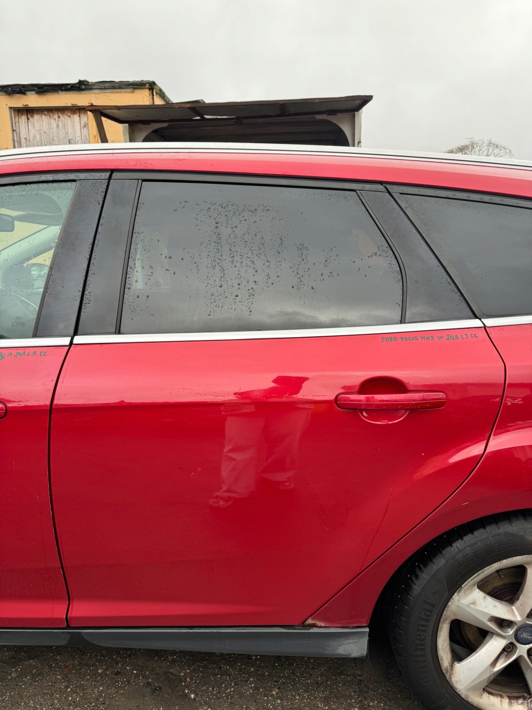 Ford Focus III Mk3 Tür Hinten Links Door Porta Porte - Thumbnail 2