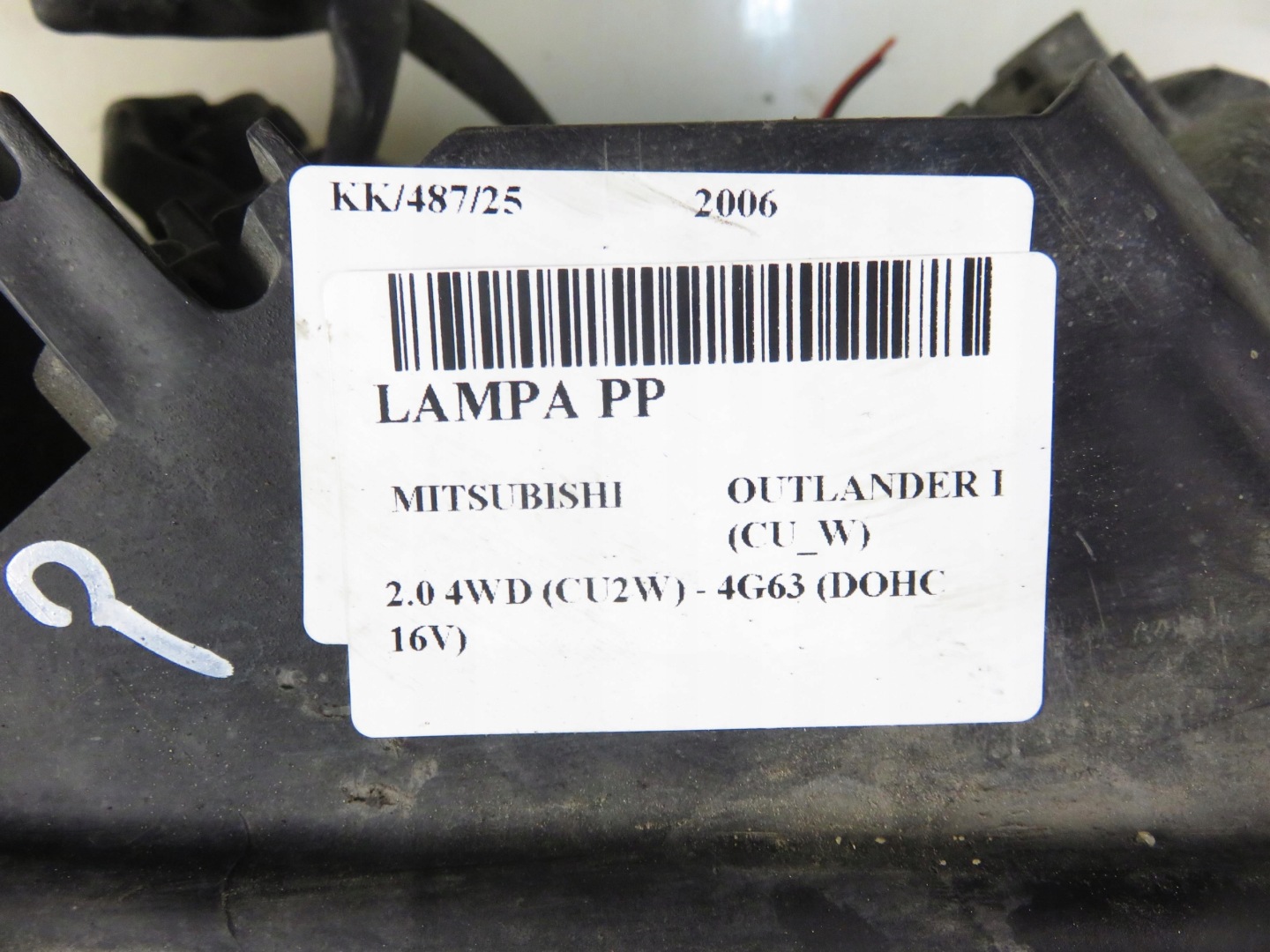 Frontscheinwerfer Mitsubishi Outlander CU0W LED Rechts Scheinwerfer Headlight - Thumbnail 7
