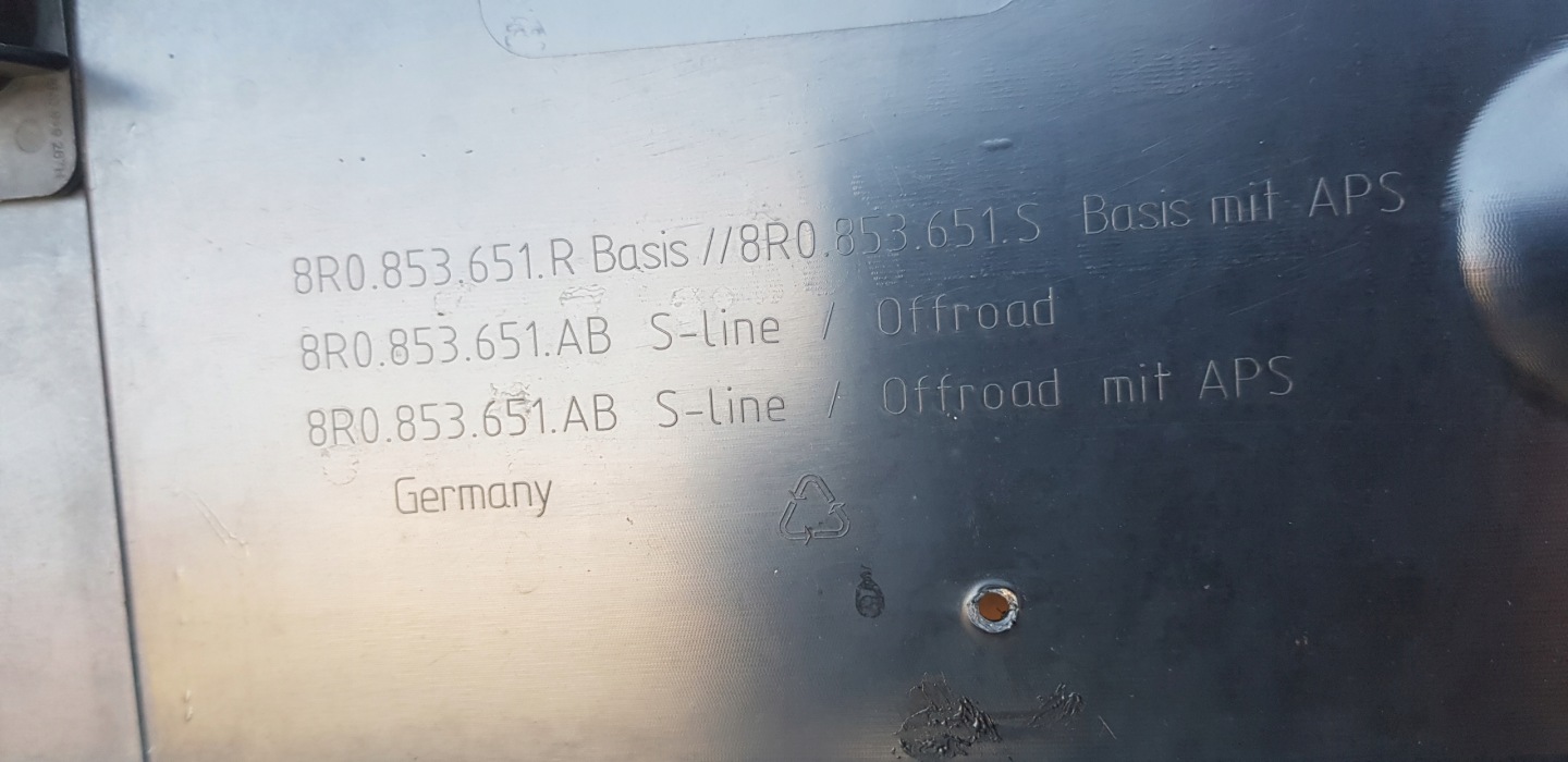 Audi Q5 Kühlergrill FRONTGRILL Kühlergitter 8R0853651R - Thumbnail 10
