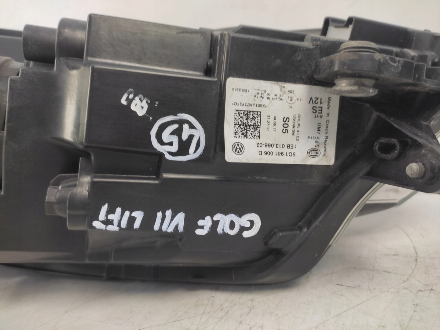 Frontscheinwerfer VW Golf V 5G1941006DG LED Rechts Scheinwerfer Headlight - Thumbnail 9