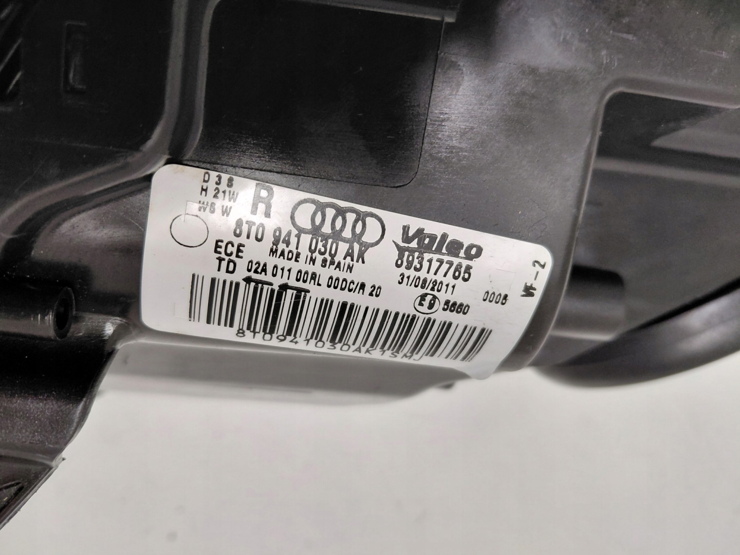 Frontscheinwerfer Audi A5 8T0941029AK Xenon Links Scheinwerfer Headlight - Thumbnail 9