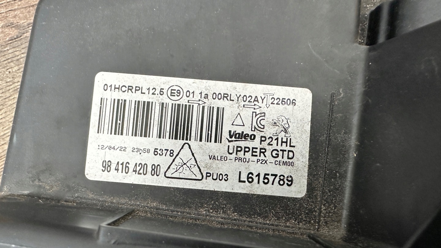 Frontscheinwerfer Peugeot 208 I 9841642080 LED Links Scheinwerfer Headlight - Thumbnail 3