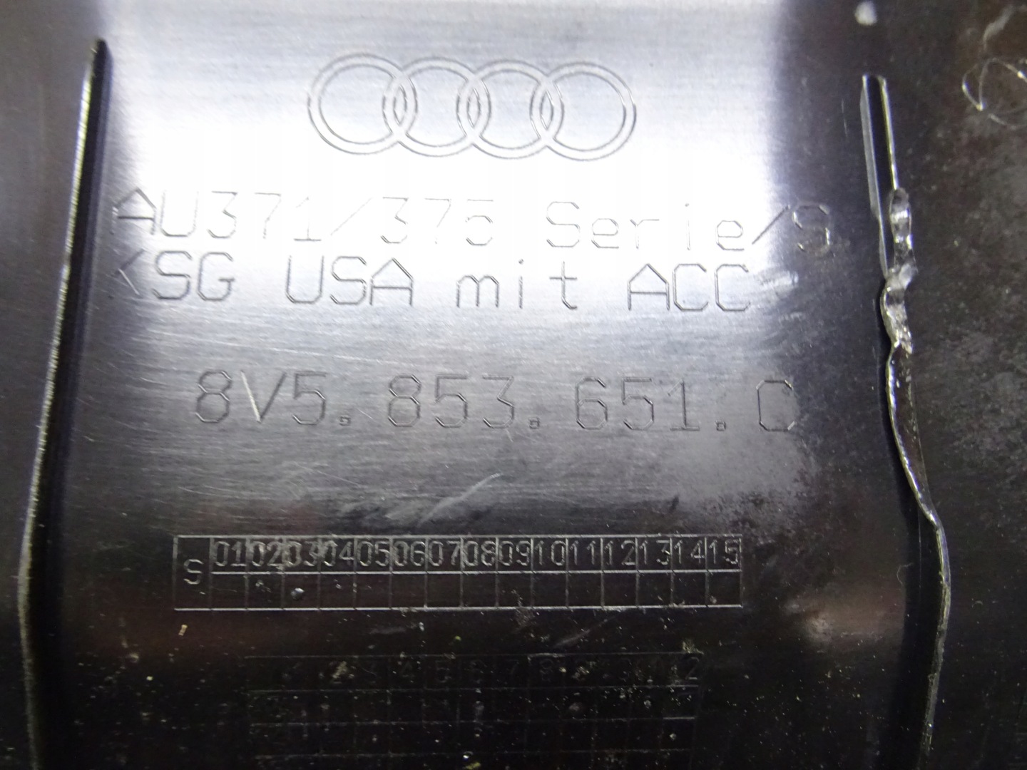 Audi A3 8V Kühlergrill FRONTGRILL Kühlergitter 8V5853651C - Thumbnail 12