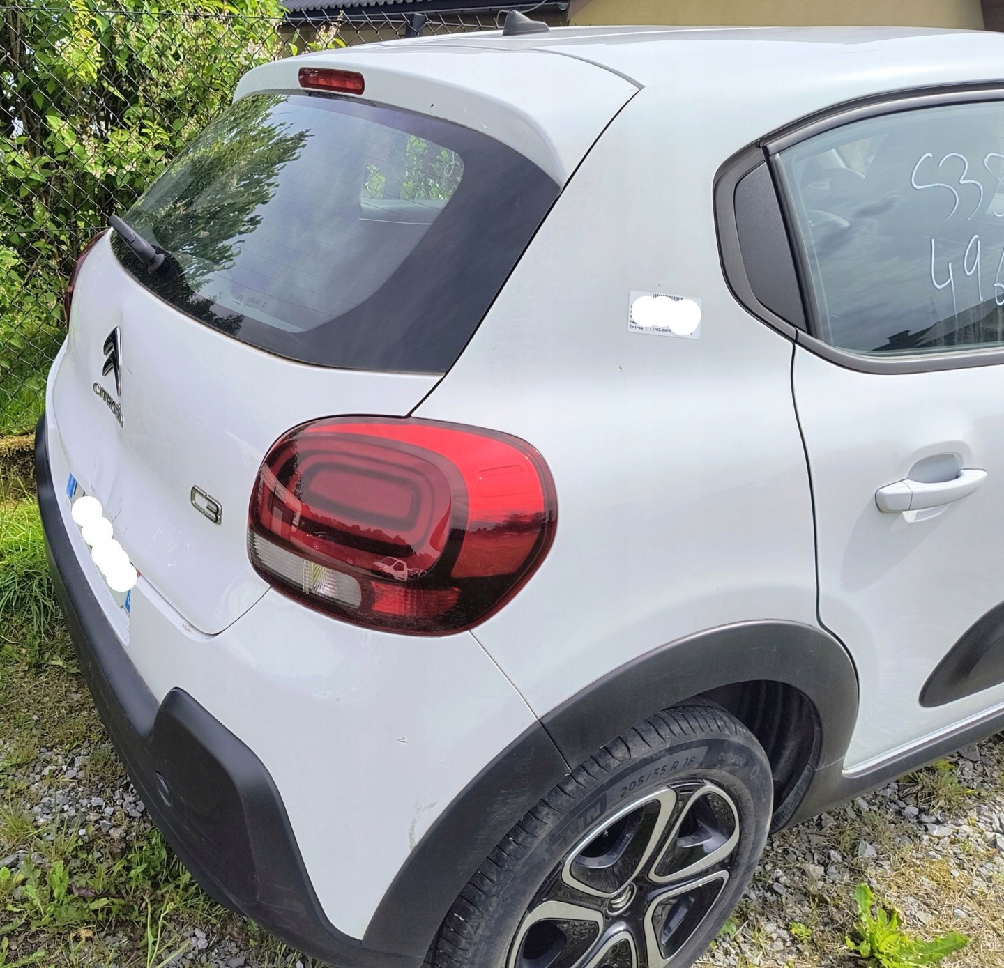 Citroen C3 Tür Hinten Rechts Door Porta Porte - Thumbnail 8