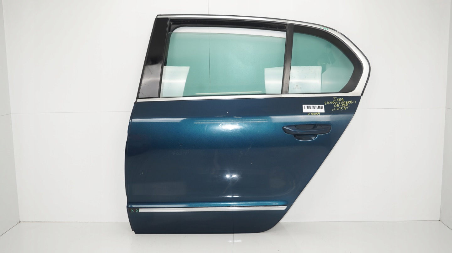 Skoda Superb 3U Tür Hinten Links Door Porta Porte - Thumbnail 1