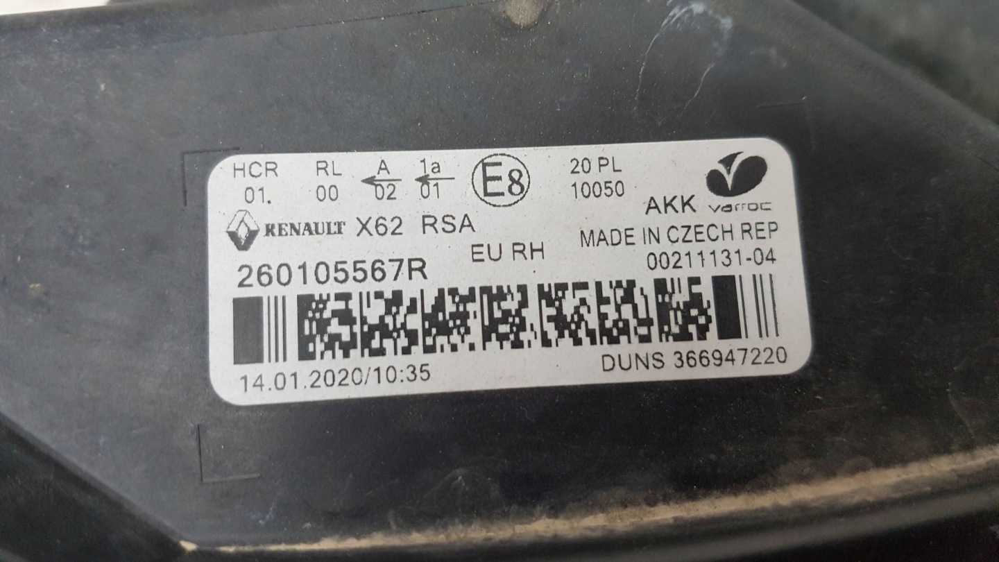 Frontscheinwerfer Renault Master II 260105567R LED Rechts Scheinwerfer Headlight - Thumbnail 7