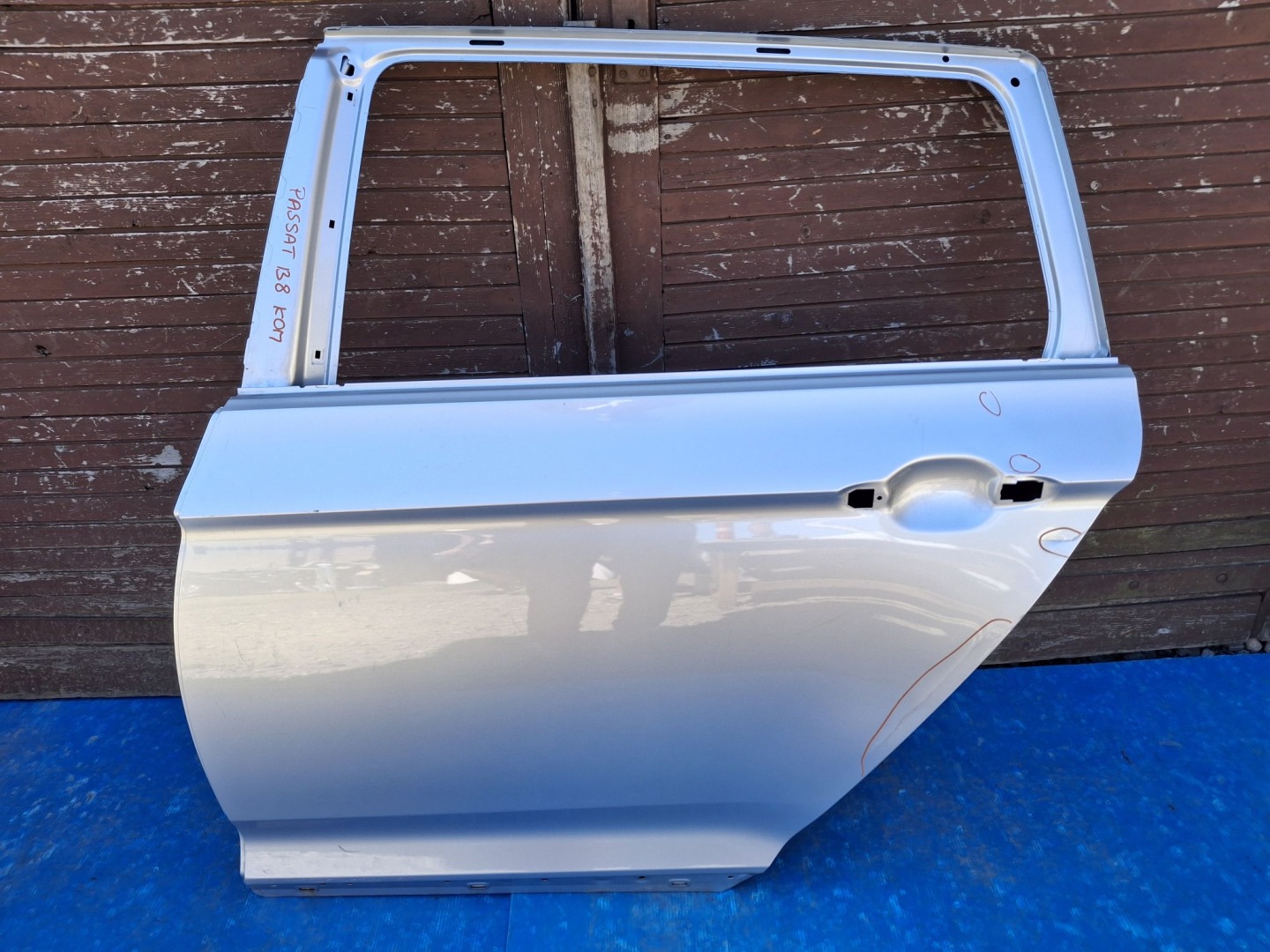 VW Passat B8 Tür Hinten Links Kombi Door Porta Porte - Thumbnail 1