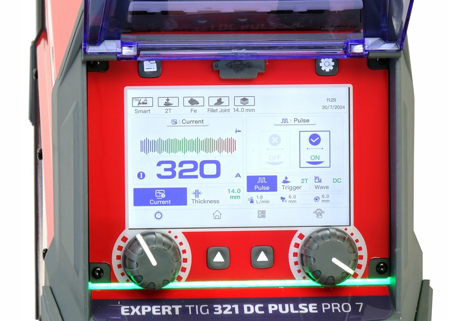 SPAWARKA IDEAL EXPERT TIG 321 DC PULSE Pro7 LCD 400V 320A