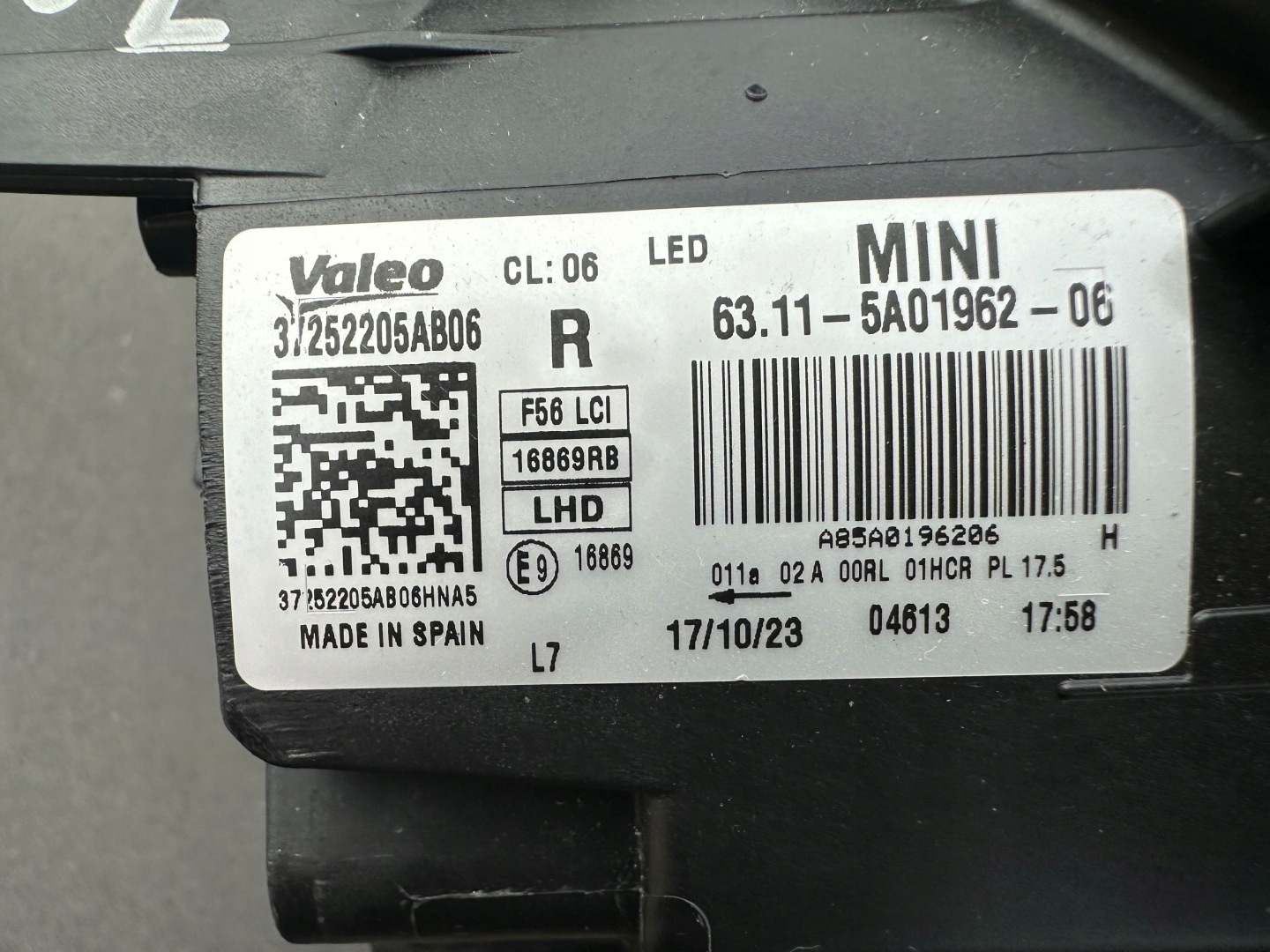 Frontscheinwerfer Mini MINI F55 5A01962 LED Links Scheinwerfer Headlight - Thumbnail 5