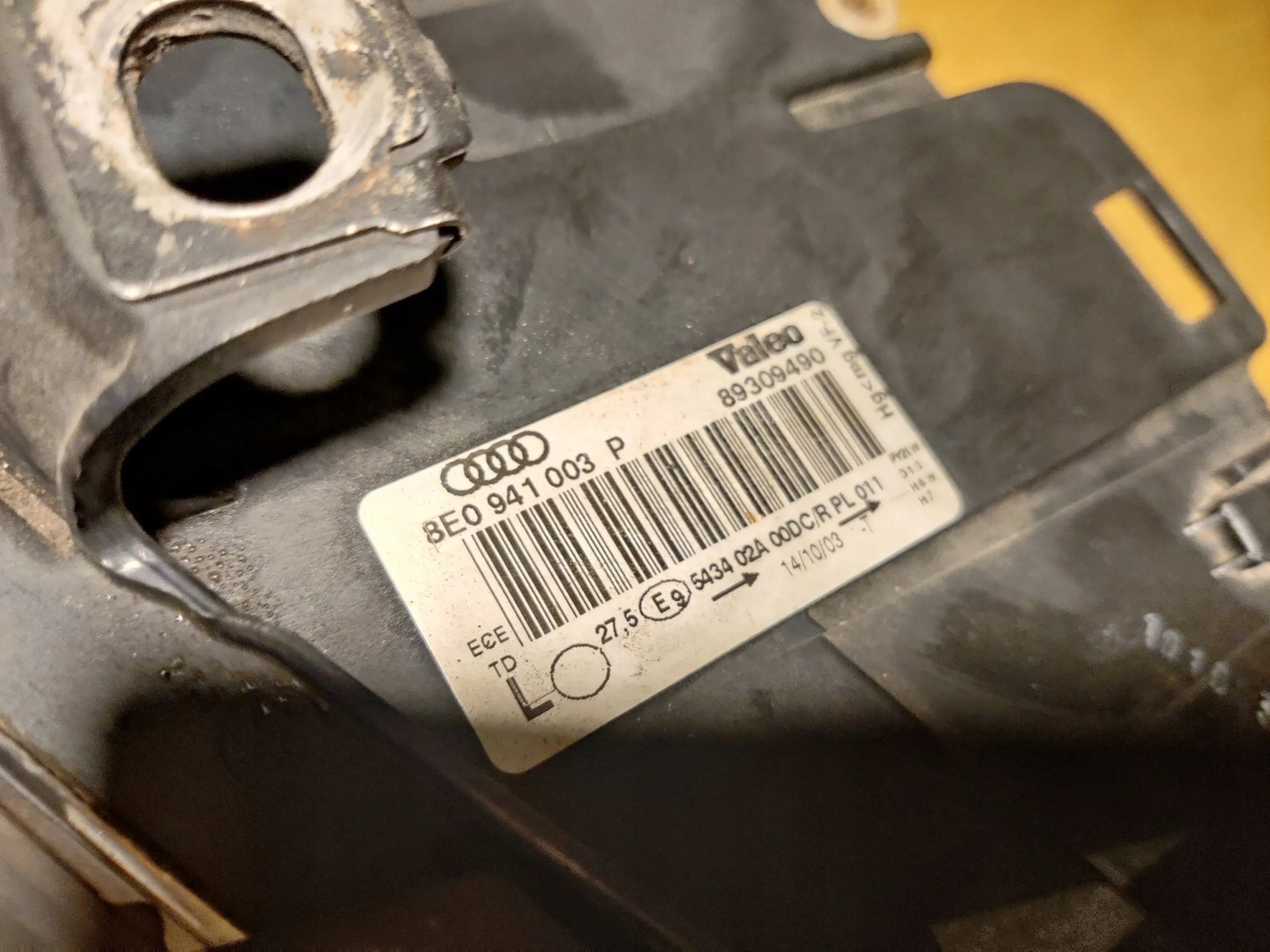 Frontscheinwerfer Audi A4 8E0 8E0941003P LED Links Scheinwerfer Headlight - Thumbnail 7