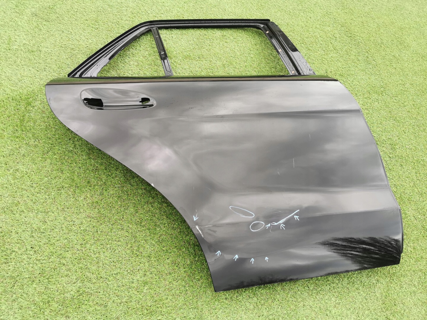 Mercedes-Benz GLE W166 Tür Hinten Rechts SUV Door Porta Porte - Thumbnail 1