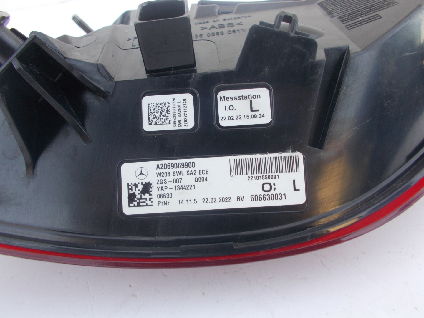 Mercedes-Benz C-Klasse W206 Rückleuchte A2069069900 Rearlamp - Thumbnail 7