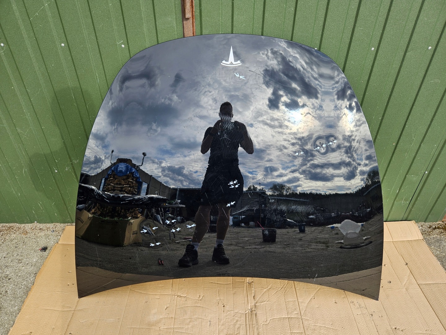 Motorhaube Tesla Model Y 005 Bonnet Hood - Thumbnail 1