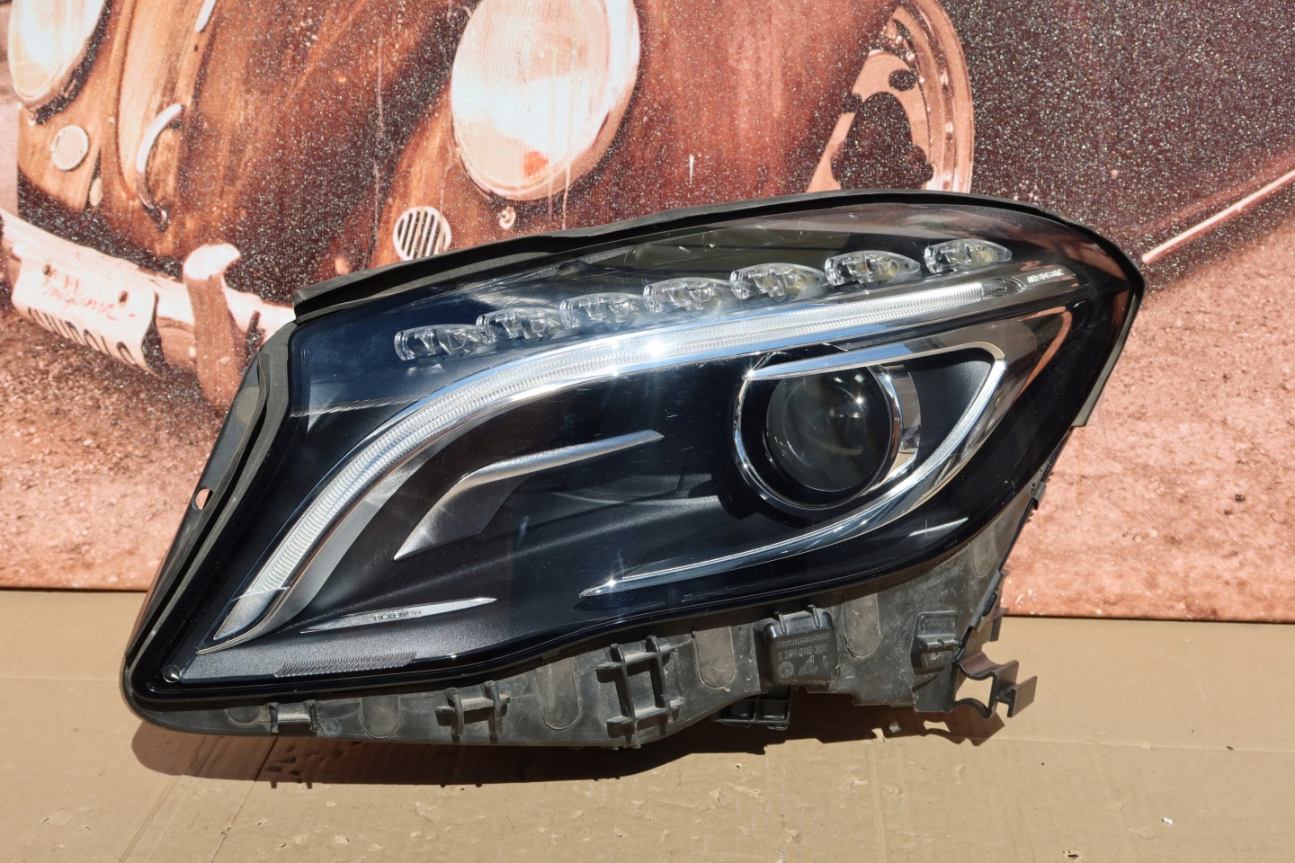 Frontscheinwerfer Mercedes-Benz GLA W156 A1569063100 Bi-Xenon Links Headlight - Thumbnail 1