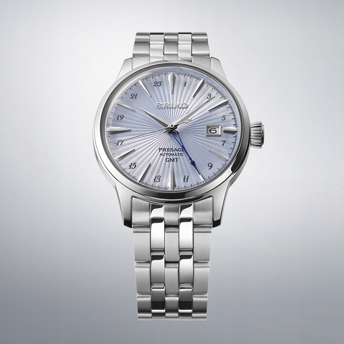SEIKO PRESAGE COCKTAIL AUTOMATIC - LIGHT BLUE SSK037J1