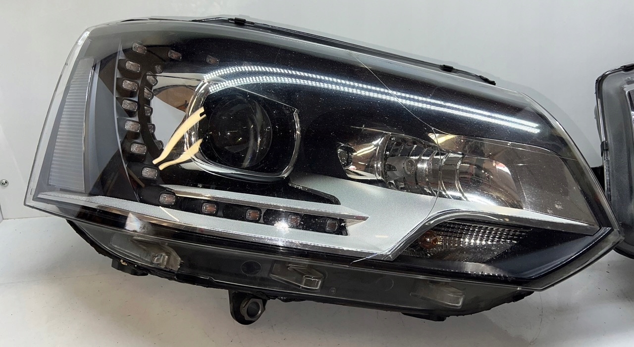 Frontscheinwerfer VW Transporter T5 Bi-Xenon Links Scheinwerfer Headlight - Thumbnail 8
