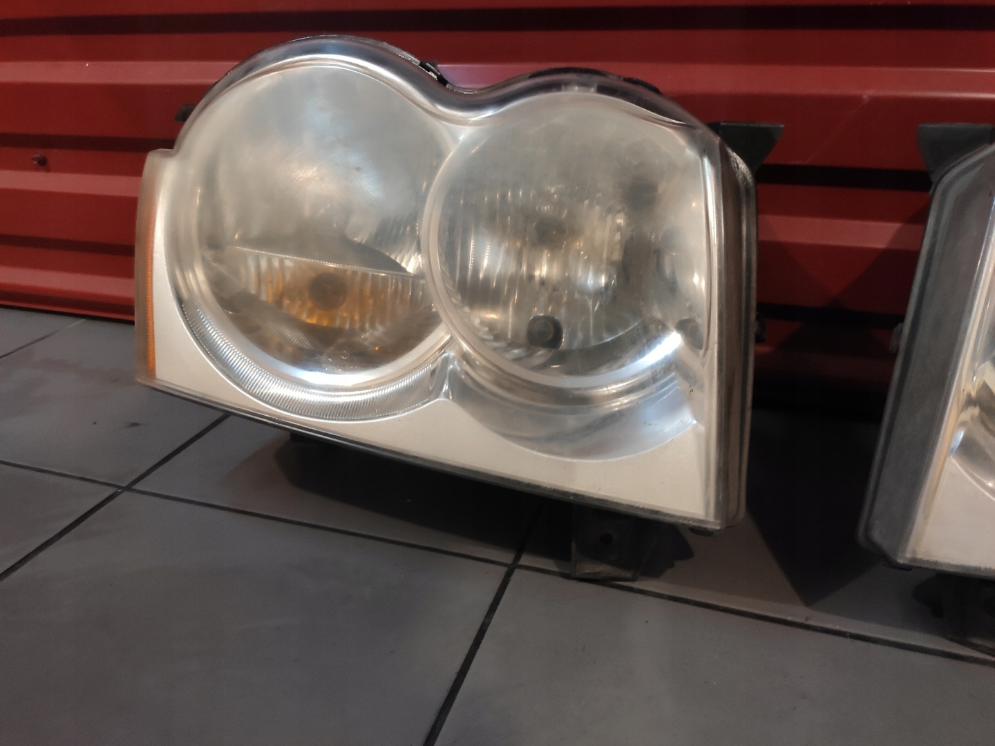 Frontscheinwerfer Jeep Cherokee J Facelift LED Links Scheinwerfer Headlight - Thumbnail 7