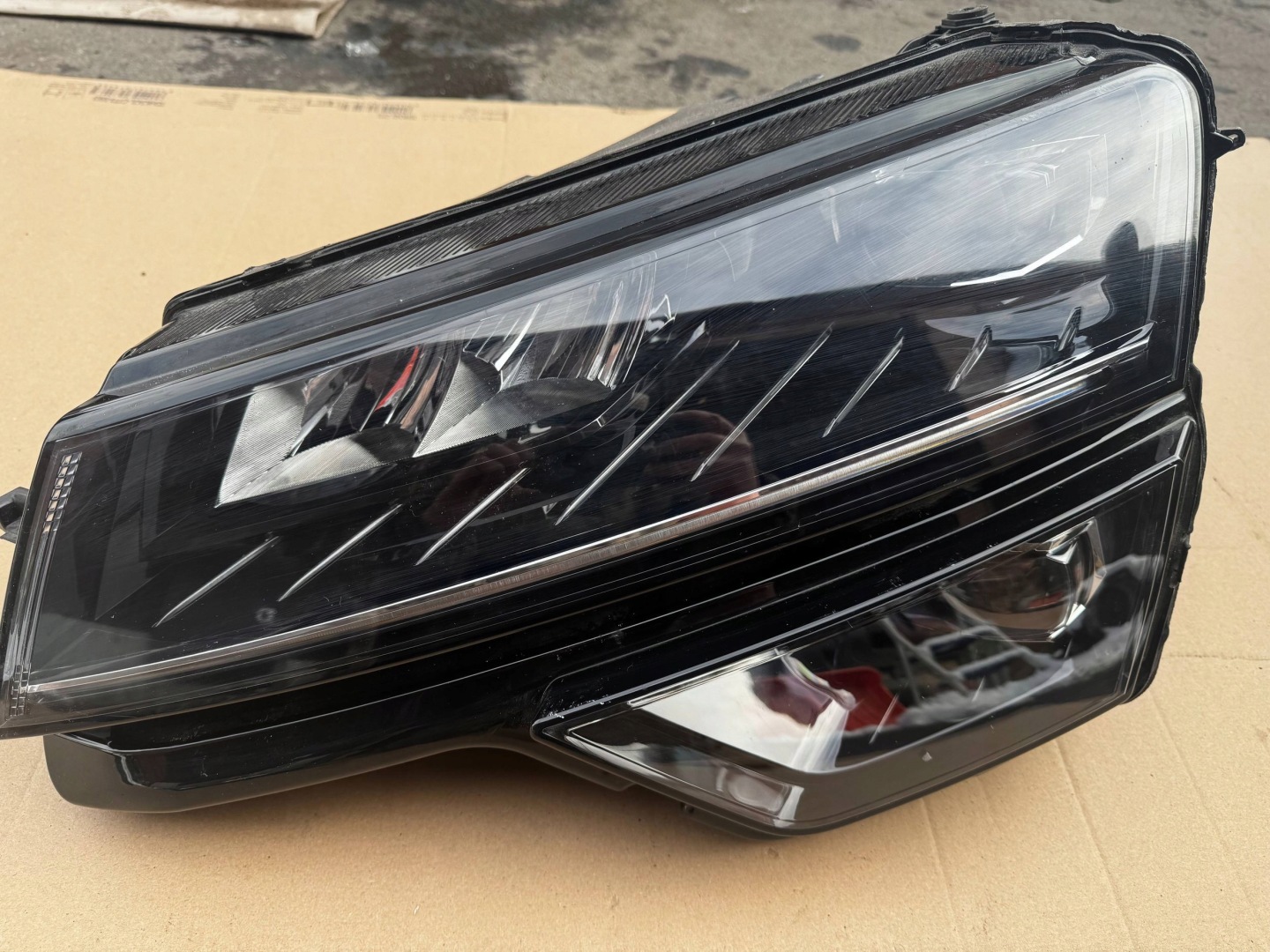 Frontscheinwerfer Skoda Karoq 57B 57B941015F LED Links Scheinwerfer Headlight - Thumbnail 1