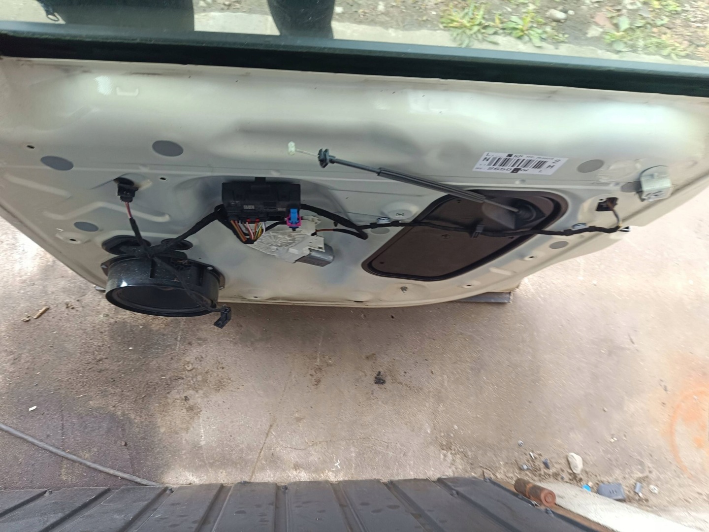VW Sharan 7N Tür Vorne Rechts Door Porta Porte - Thumbnail 3