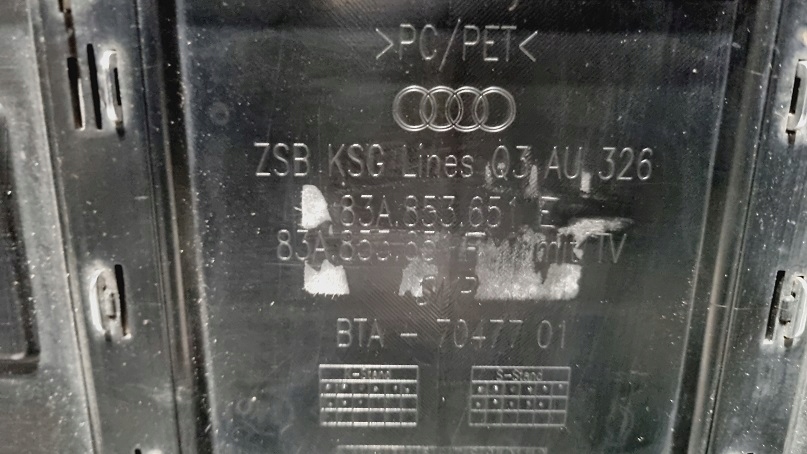Audi Q3 Kühlergrill FRONTGRILL Kühlergitter 83A853651EA - Thumbnail 10