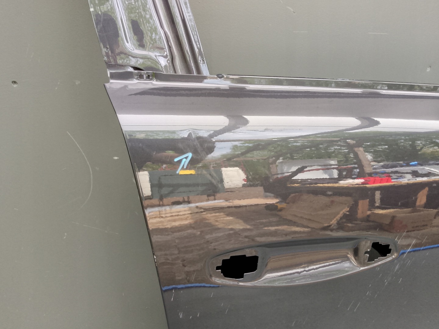 Peugeot 408 F Tür Vorne Rechts Door Porta Porte - Thumbnail 7