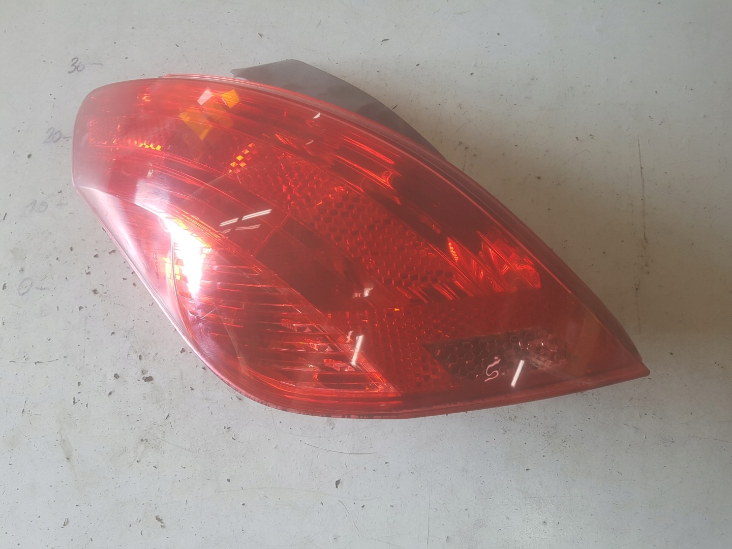 Peugeot 308 F Rückleuchte Rearlamp - Thumbnail 1