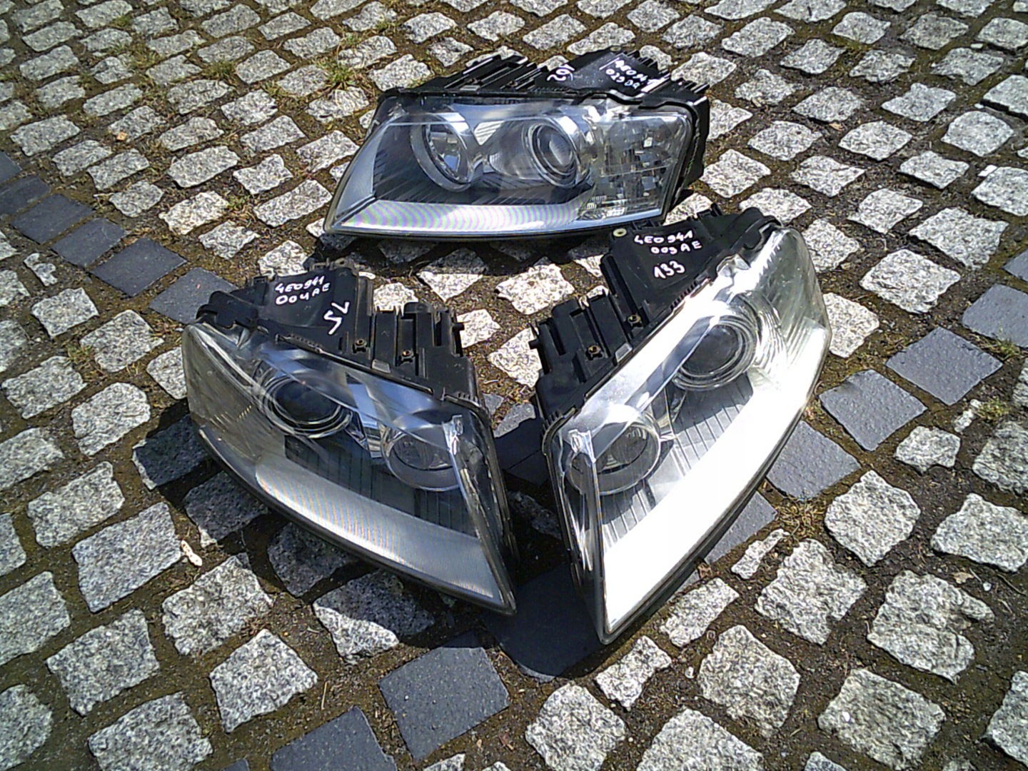 Frontscheinwerfer Audi A8 4E0941004AE Bi-Xenon Links Scheinwerfer Headlight - Thumbnail 1