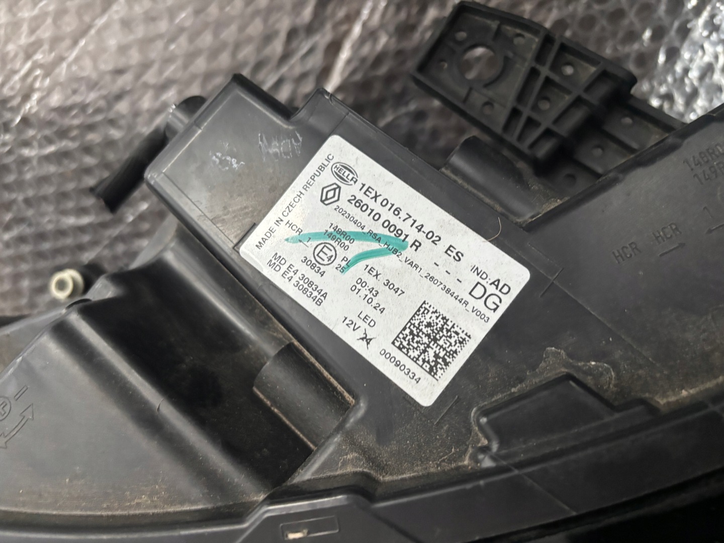Frontscheinwerfer Renault Captur RJB 260100091R LED Links Scheinwerfer Headlight - Thumbnail 9