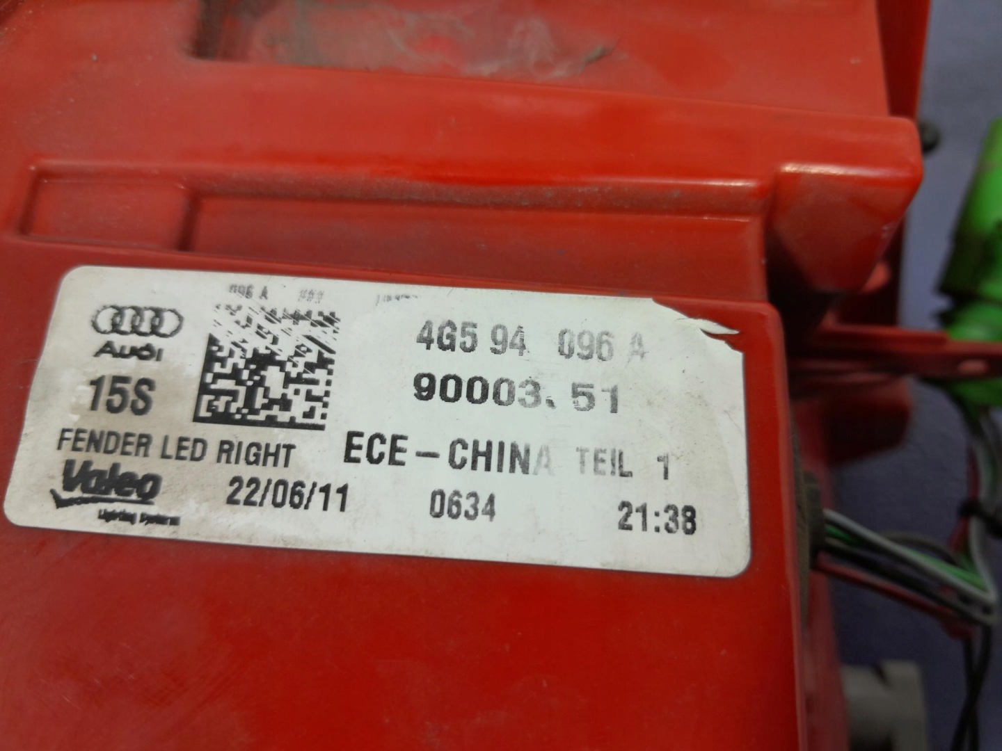 Audi A6 Rückleuchte 4G5945096A Rearlamp - Thumbnail 8