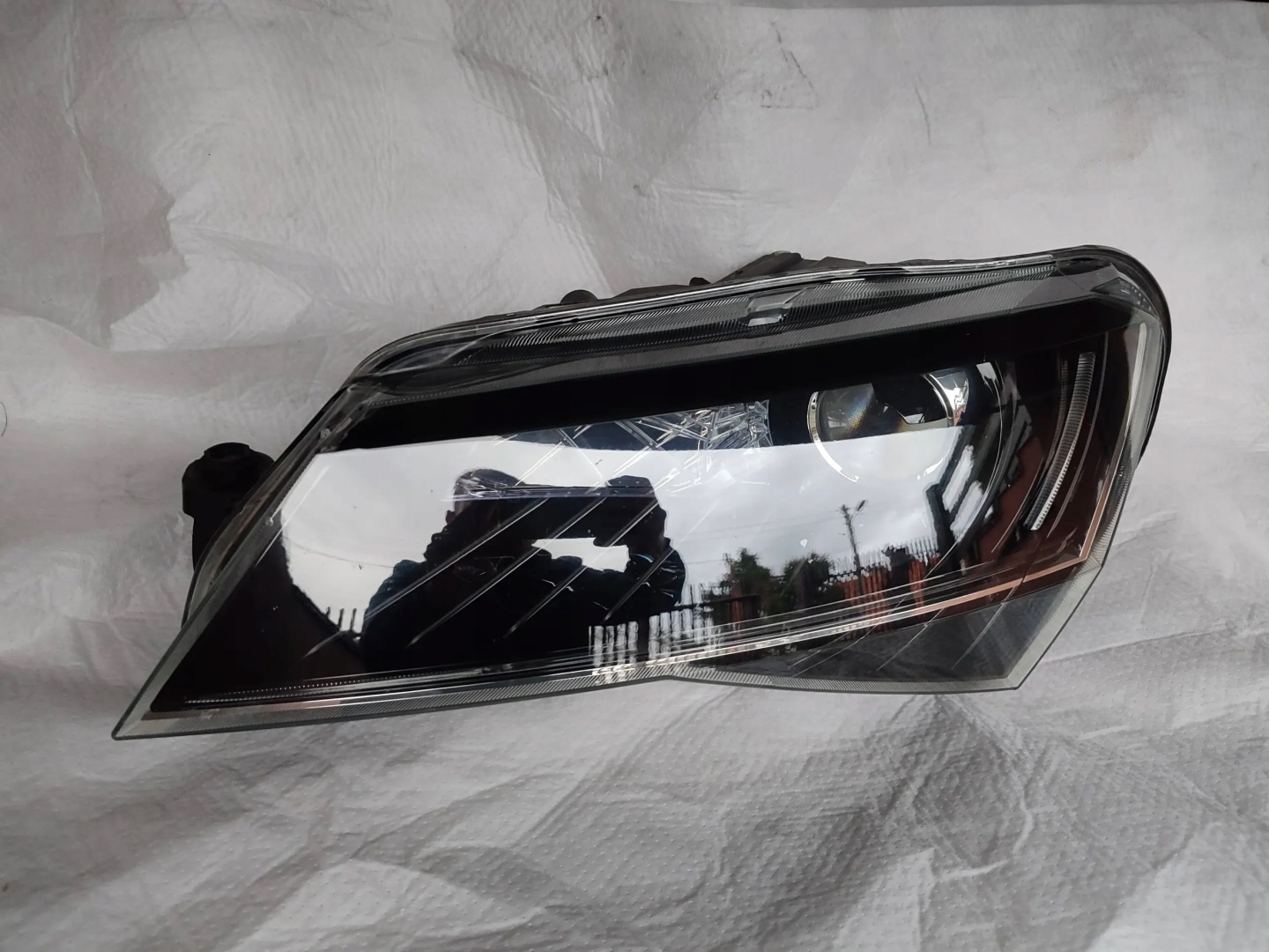 Frontscheinwerfer Skoda Superb III 3V 3V1941015B Xenon Links Headlight - Thumbnail 1