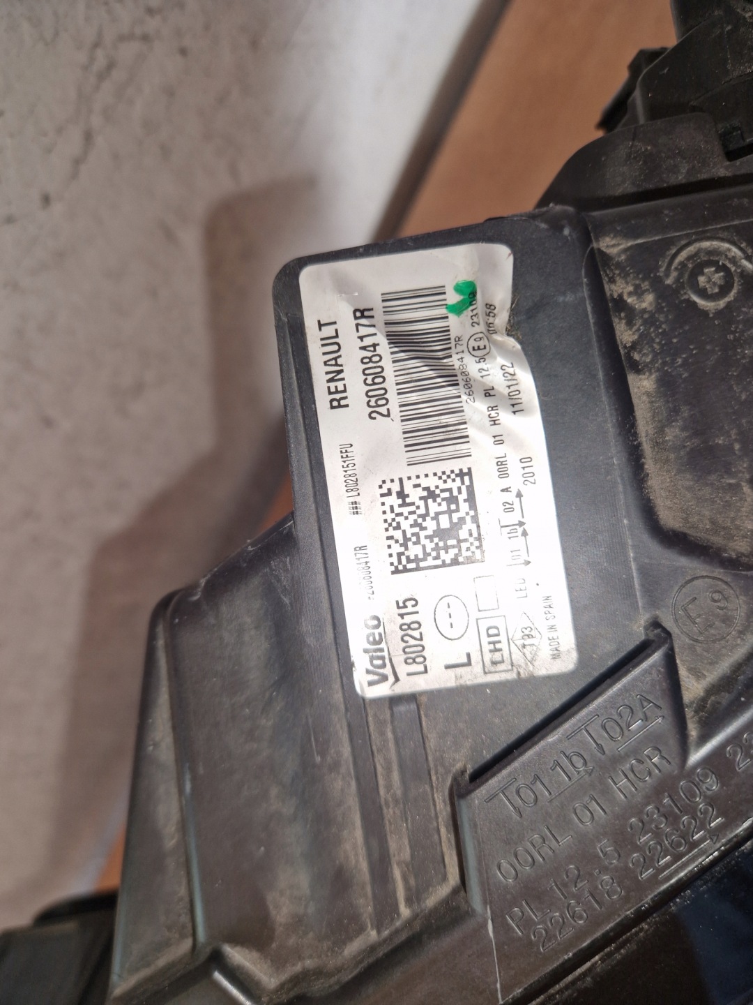 Frontscheinwerfer Renault MĂ©gane I BA.. 260608417R LED Links Headlight - Thumbnail 5