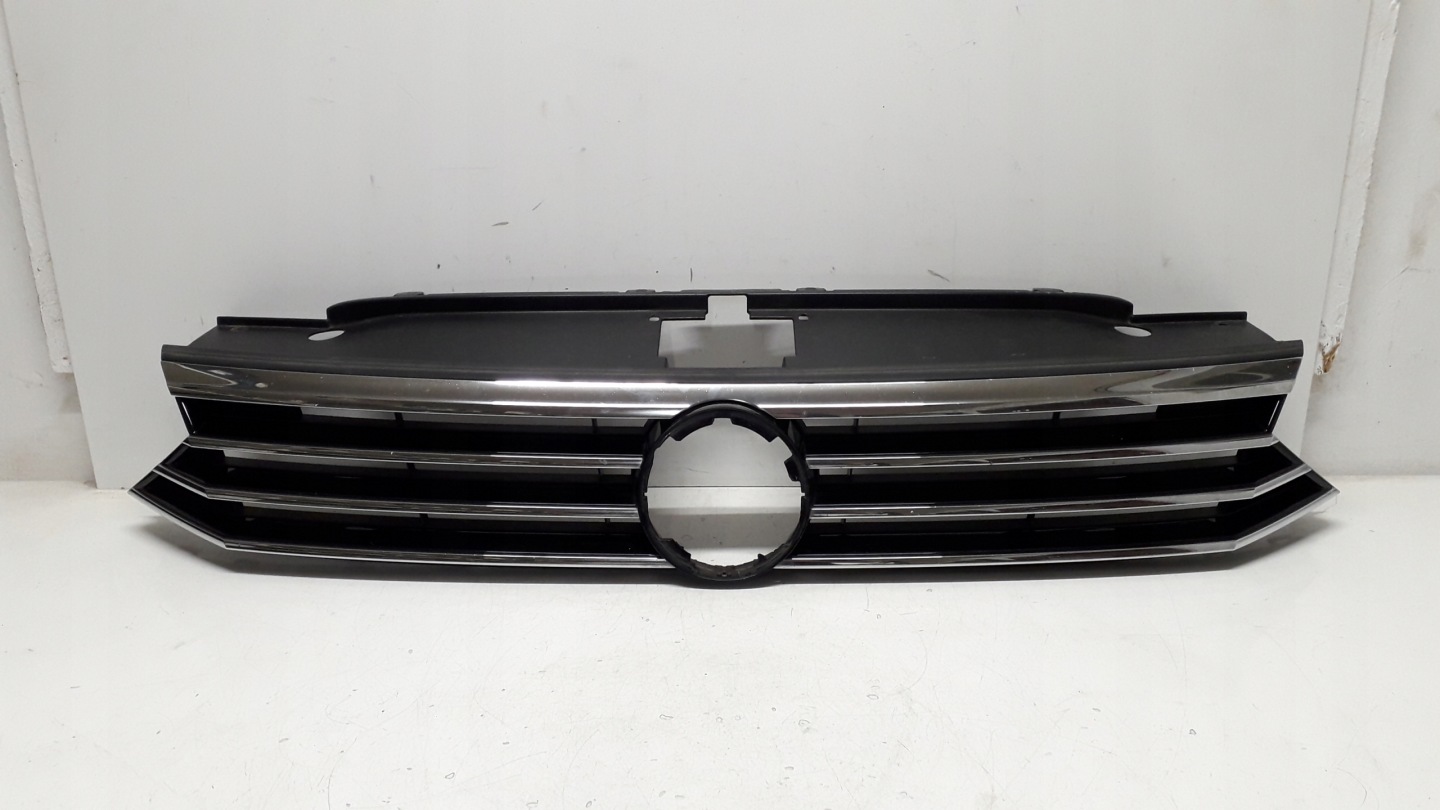 VW Passat B8 Kühlergrill FRONTGRILL Kühlergitter 3G0853653RT - Thumbnail 1