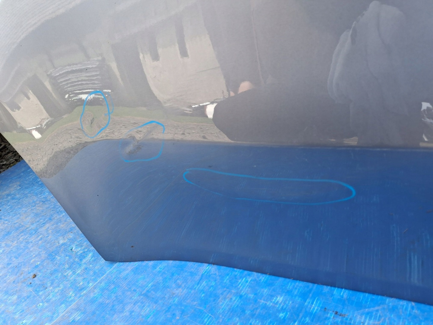 Tesla Model Y 005 Tür Hinten Rechts Door Porta Porte - Thumbnail 3