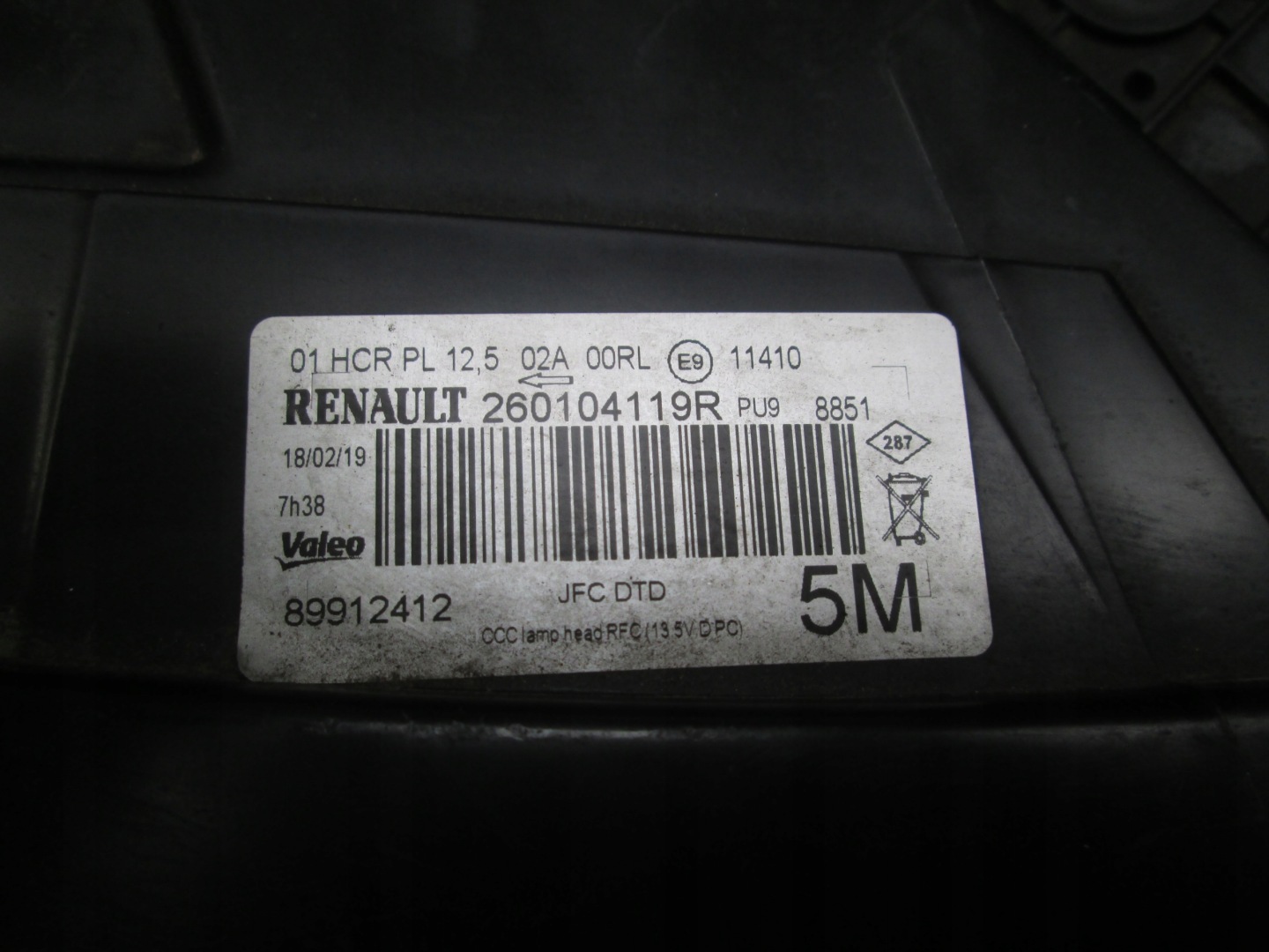 Frontscheinwerfer Renault Espace RHN 260104119R LED Links Scheinwerfer Headlight - Thumbnail 9