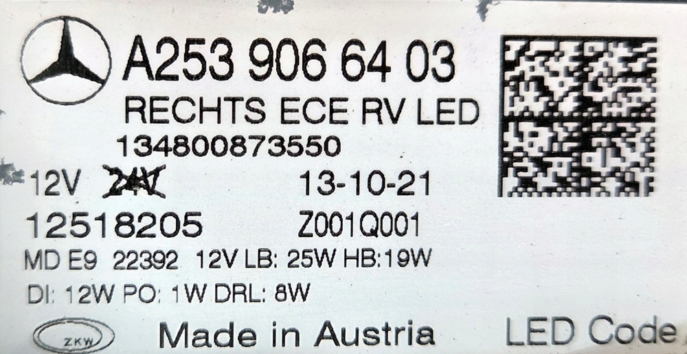 Frontscheinwerfer Mercedes-Benz GLC W253 A2539066403 LED Rechts Headlight - Thumbnail 11