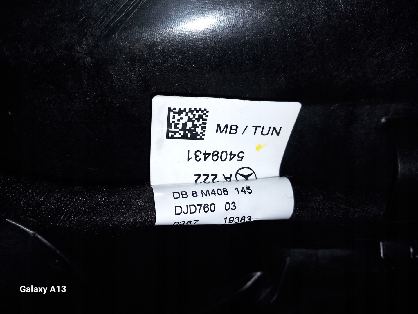 Mercedes-Benz S-Klasse W222 Tür Vorne Rechts Door A2227220210 - Thumbnail 3
