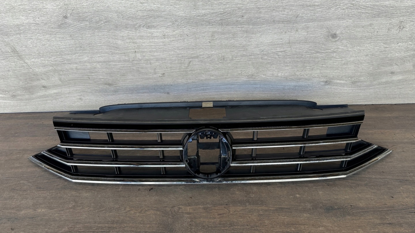VW Passat B8 Kühlergrill FRONTGRILL Kühlergitter 3G0853651DJ - Thumbnail 1