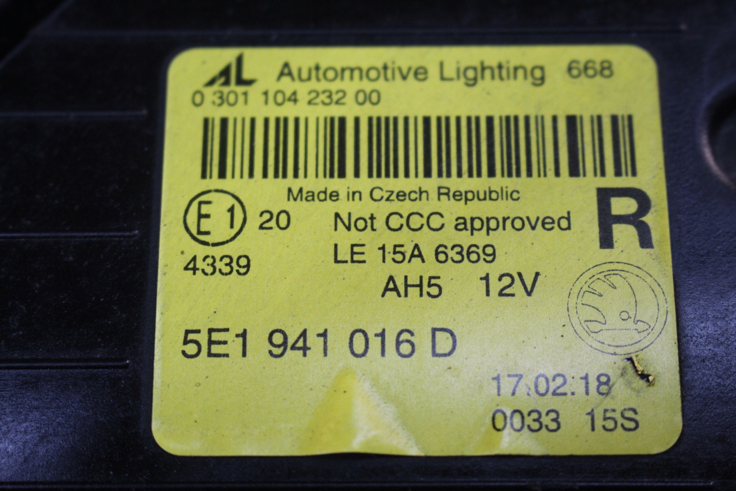 Frontscheinwerfer Skoda Octavia 1U 32A662856 LED Rechts Scheinwerfer Headlight - Thumbnail 6